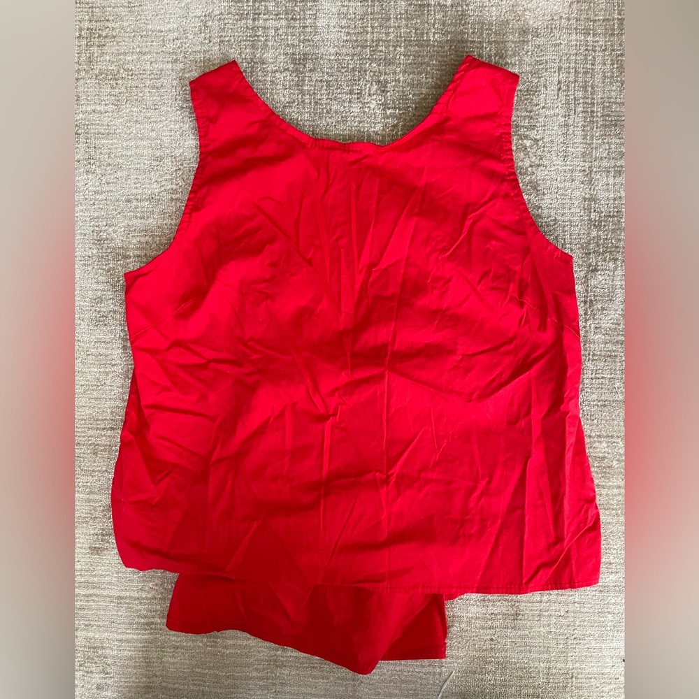 Handmade Italian Sleeveless Blouse